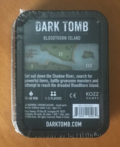 DARK TOMB: BLOODTHORN ISLAND – KICKSTARTER KS – Gioco da tavolo – NUOVO SIGILLATO