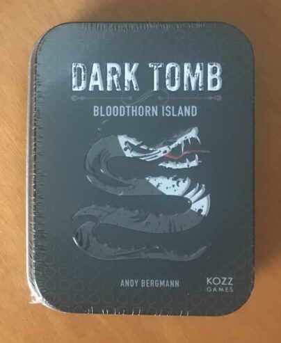 DARK TOMB: BLOODTHORN ISLAND – KICKSTARTER KS – Gioco da tavolo – NUOVO SIGILLATO