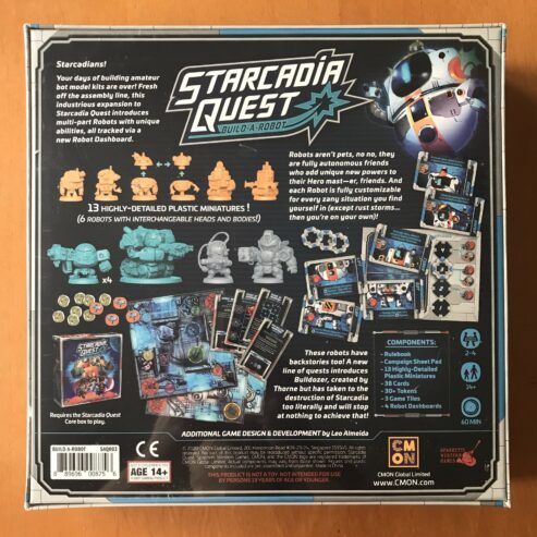 STARCADIA QUEST: BUILD-A-ROBOT – CMON – NUOVO SIGILLATO – 2020