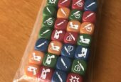 STARCADIA QUEST: CREW DICE BUNDLE – Esclusiva Kickstarter KS – 32 Dadi – Perfetti