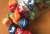 STARCADIA QUEST: CREW DICE BUNDLE – Esclusiva Kickstarter KS – 32 Dadi – Perfetti