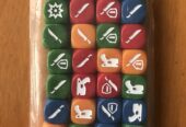 STARCADIA QUEST: CREW DICE BUNDLE – Esclusiva Kickstarter KS – 32 Dadi – Perfetti