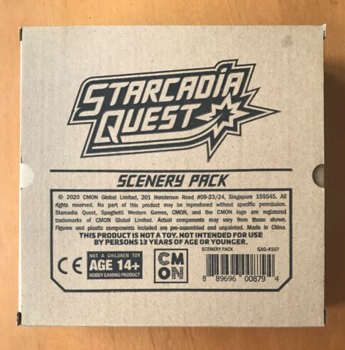 STARCADIA QUEST: SCENERY PACK – Esclusiva Kickstarter KS – Mai usato