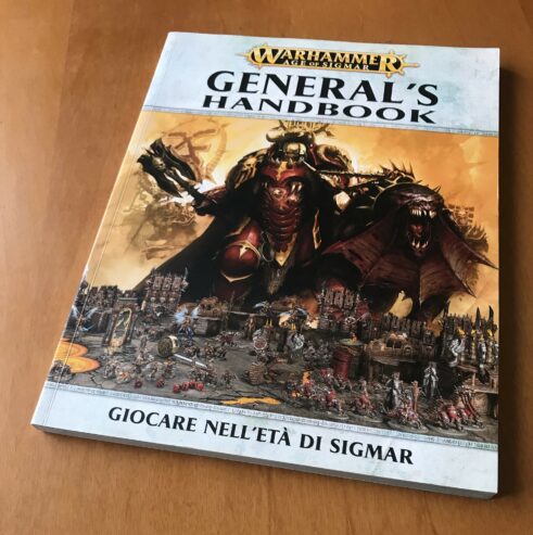 WARHAMMER AGE OF SIGMAR: GENERAL’S HANDBOOK – Games Workshop – ITALIANO