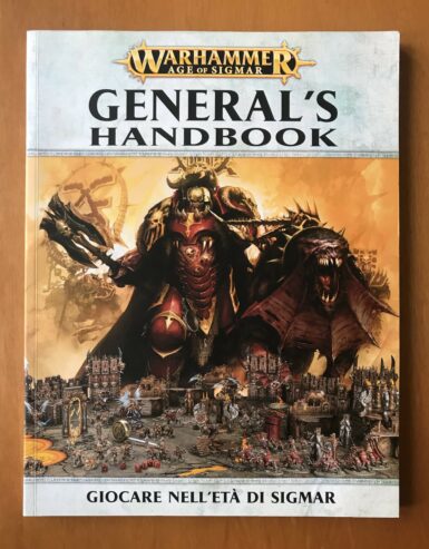 WARHAMMER AGE OF SIGMAR: GENERAL’S HANDBOOK – Games Workshop – ITALIANO