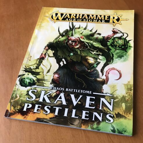 WARHAMMER AGE OF SIGMAR SKAVEN PESTILENS CHAOS BATTLETOME – Games Workshop – ITALIANO