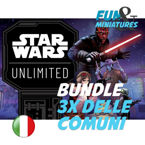 BUNDLE 3X di tutte le Comuni Ombre sulla Galassia – Star Wars Unlimited – ITA