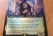 ARAGORN RE DI GONDOR FOIL – IL SIGNORE DEGLI ANELLI Racconti della Terra di Mezzo COMMANDER – MTG MAGIC