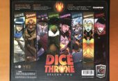 DICE THRONE SEASON TWO CHAMPION EDITION BATTLE CHEST + carte PROMO + carte imbustate