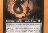 SHELOB TESSITRICE TERRIFICANTE Extended Art – IL SIGNORE DEGLI ANELLI Racconti della Terra di Mezzo COMMANDER – MTG MAGIC