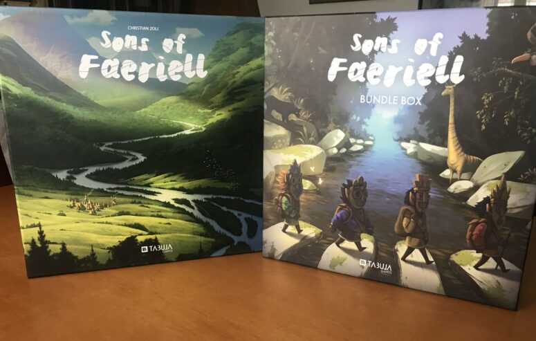 SONS OF FAERIELL KICKSTARTER ALL-IN ITALIANO CON BUNDLE BOX + miniature dipinte