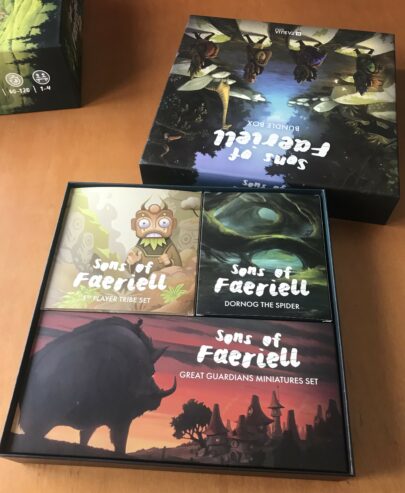 SONS OF FAERIELL KICKSTARTER ALL-IN ITALIANO CON BUNDLE BOX + miniature dipinte