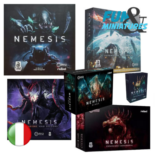 BUNDLE NEMESIS – Base + Aftermath + Voidseeder + Carnomorph ITA PERFETTO