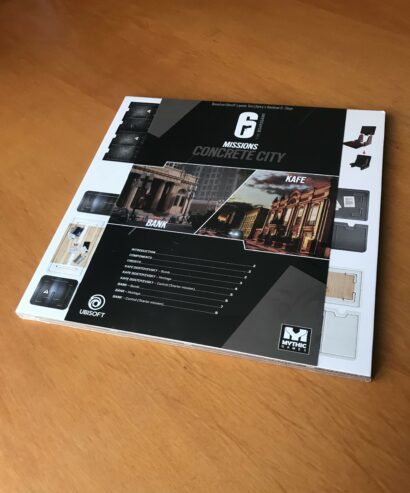 6: SIEGE THE BOARD GAME MAP PACK 1 CONCRETE CITY – RAINBOW SIX – Kickstarter KS – NUOVO SIGILLATO