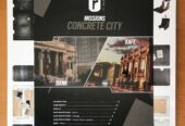 6: SIEGE THE BOARD GAME MAP PACK 1 CONCRETE CITY – RAINBOW SIX – Kickstarter KS – NUOVO SIGILLATO