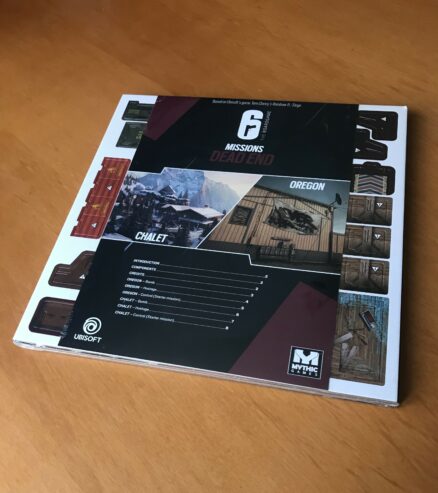 6: SIEGE THE BOARD GAME MAP PACK 2 DEAD END – RAINBOW SIX – Kickstarter KS – NUOVO SIGILLATO