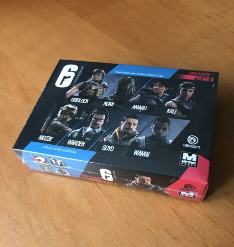 6: SIEGE THE BOARD GAME YEAR 4 DARK HORIZON – RAINBOW SIX – Kickstarter KS – NUOVO SIGILLATO