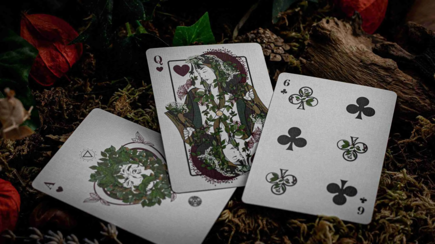 THE GREEN MAN AUTUMN – Jocu – Carte da gioco – NUOVO SIGILLATO