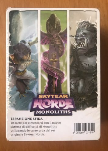 SKYTEAR HORDE: MONOLITHS espansione SFIDA – Kickstarter – ITALIANO – NUOVO SIGILLATO