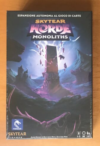 SKYTEAR HORDE: MONOLITHS – IN ITALIANO – Pendragon Game Studio – 2024 – NUOVO