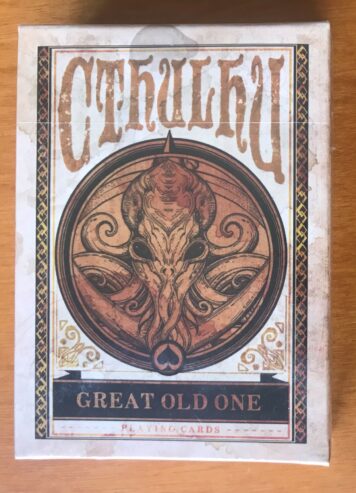 THE GREAT OLD ONE Playing Cards of Cthulhu Mythos – Carte da Gioco – NUOVO SIGILLATO