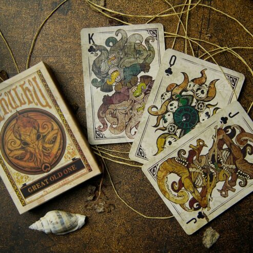 THE GREAT OLD ONE Playing Cards of Cthulhu Mythos – Carte da Gioco – NUOVO SIGILLATO