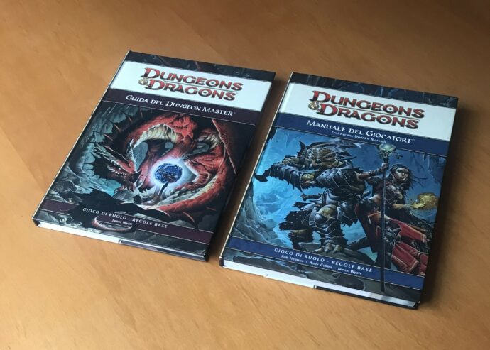 MANUALE DEL GIOCATORE + GUIDA DEL DUNGEON MASTER IN ITALIANO – DUNGEONS & DRAGONS D&D EDIZIONE 4.0