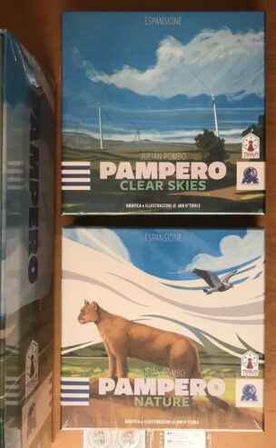 PAMPERO EDIZIONE KICKSTARTER + CLEAR SKIES + NATURE + PROMO + EXTRA – NUOVO