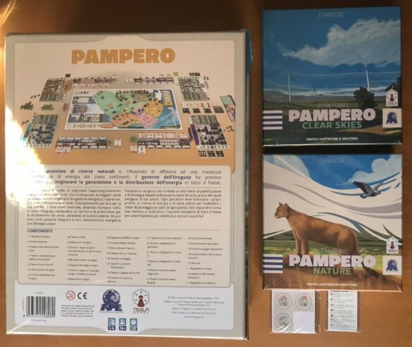 PAMPERO EDIZIONE KICKSTARTER + CLEAR SKIES + NATURE + PROMO + EXTRA – NUOVO