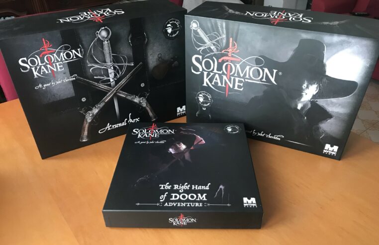 SOLOMON KANE + extra – Gioco da Tavolo – Kickstarter KS – NUOVO