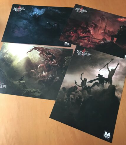 SOLOMON KANE + extra – Gioco da Tavolo – Kickstarter KS – NUOVO