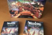 WISHLAND KICKSTARTER EXCLUSIVES + THIRD EDITION UPGRADE KIT + espansione DREAMS FROM AMERICA – NUOVI SIGILLATI