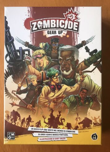 ZOMBICIDE: GEAR UP – in ITALIANO – Gioco da Tavolo – CMON Asmodee – NUOVO SIGILLATO