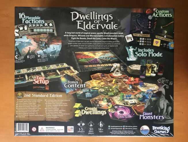 DWELLINGS OF ELDERVALE 2a edizione – Gioco da tavolo – Nuovo Sigillato