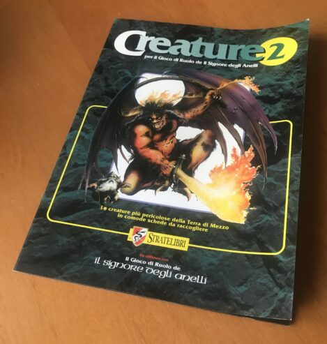 CREATURE 2 – Modulo GiRSA Gioco di Ruolo del Signore degli Anelli – Stratelibri – 1995