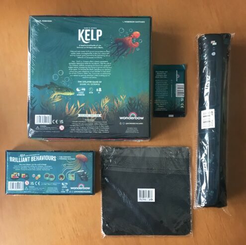 KELP DELUXE EDITION + DUE ESPANSIONI + PLAYMAT + DICE TRAY – Kickstarter ALL-IN – NUOVO SIGILLATO