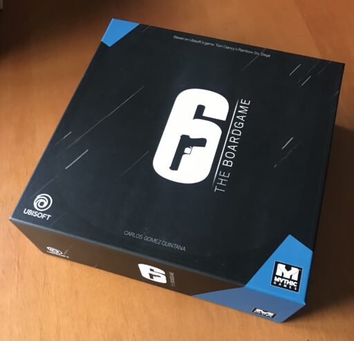 6: SIEGE THE BOARD GAME RAINBOW SIX – Kickstarter KS – NUOVO SIGILLATO