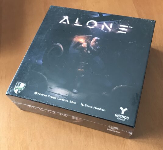 ALONE – Gioco da tavolo – Ghenos Games – in ITALIANO – NUOVO SIGILLATO