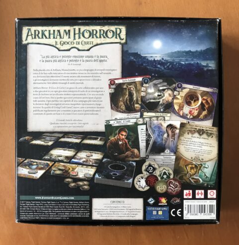 ARKHAM HORROR IL GIOCO DI CARTE LCG – Asmodee – Gioco da Tavolo – CARTE IMBUSTATE