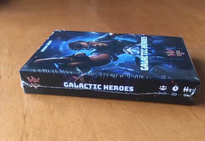 GALACTIC HEROES (un remake di HUMAN PUNISHMENT) – Godot Games – Edizione inglese – NUOVO SIGILLATO