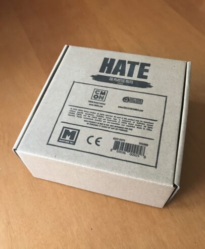 HATE: 3D PLASTIC HUTS – CMON – Kickstarter KS – 2019 – Nuove