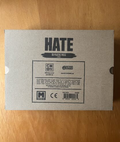 HATE: 3D PLASTIC TREES – CMON – Kickstarter KS – 2019 – Nuovi