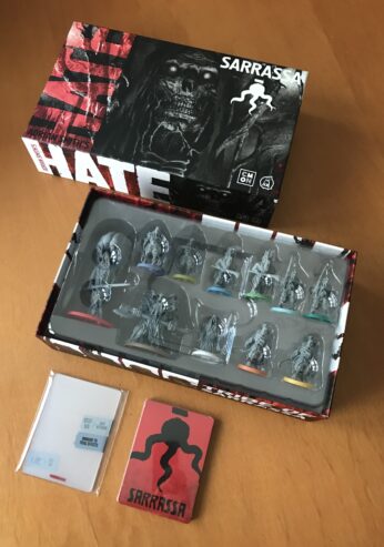 HATE: TRIBE OF SARRASSA – CMON – Kickstarter KS – Contenuti nuovi e sigillati