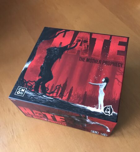 HATE: THE MOTHER PROPHECY espansione – CMON – Kickstarter KS – Contenuti nuovi e sigillati