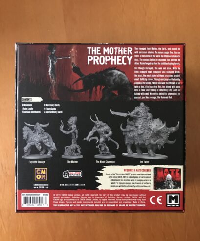 HATE: THE MOTHER PROPHECY espansione – CMON – Kickstarter KS – Contenuti nuovi e sigillati