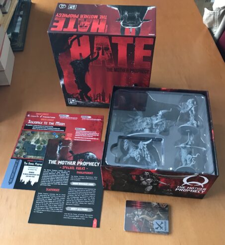 HATE: THE MOTHER PROPHECY espansione – CMON – Kickstarter KS – Contenuti nuovi e sigillati