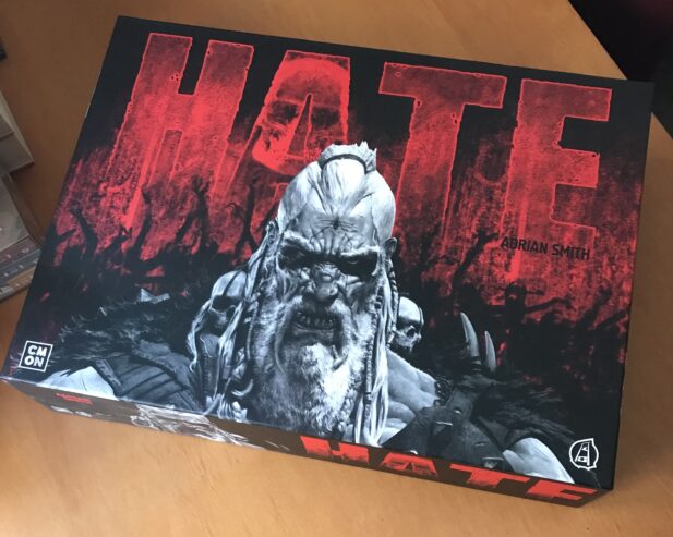 HATE – Gioco da Tavolo – CMON – Kickstarter KS – Contenuti nuovi e sigillati