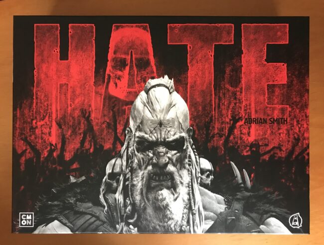 HATE – Gioco da Tavolo – CMON – Kickstarter KS – Contenuti nuovi e sigillati