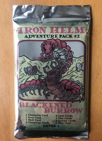 IRON HELM ADVENTURE PACK 2: BLACKENED BURROW – Grey Gnome Games – Nuovo sigillato