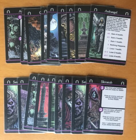 IRON HELM DUNGEON DECK 2: THE HOWLING ABYSS – Grey Gnome Games – carte imbustate